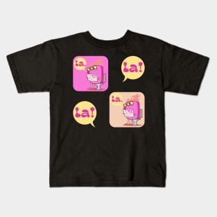 The Pink Palace - Jill Morning Coffee and Paper Kids T-Shirt